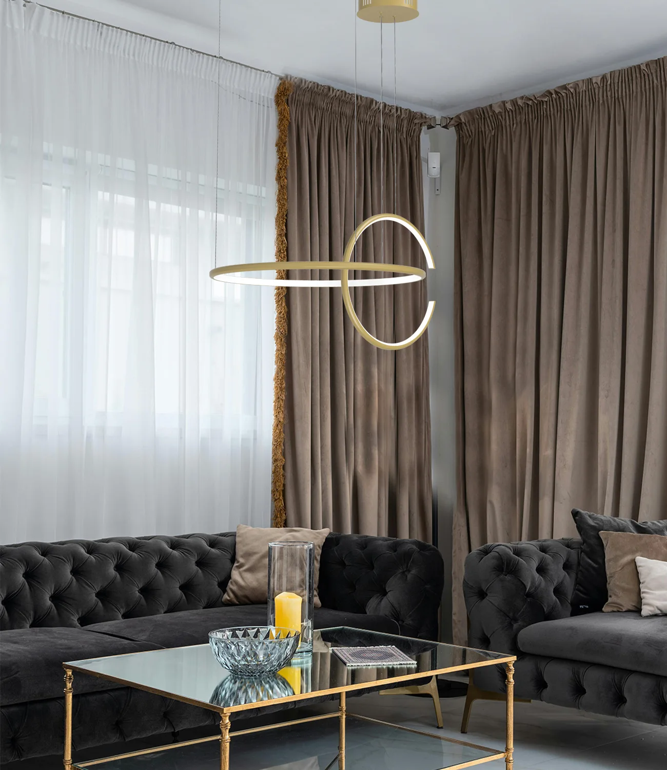Przejdź do lampy Led Celestial No.2 – eleganckiej i złotej