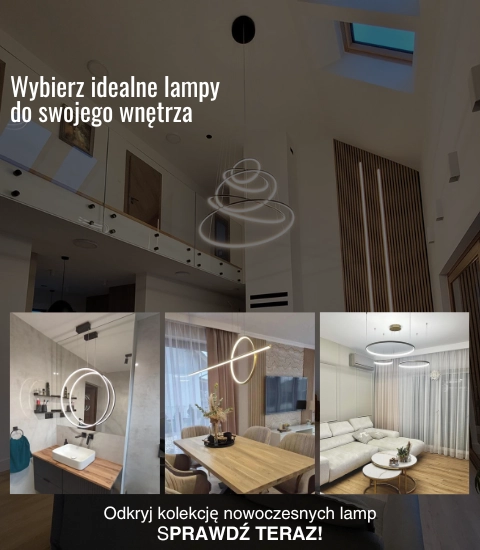 Wybierz lampy do Twoich wnętrz