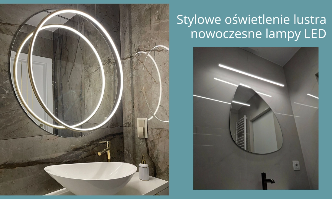 Nowoczesne i designerskie lampy LED do łazienki: wybierz idealne oświetlenie przy lustrze