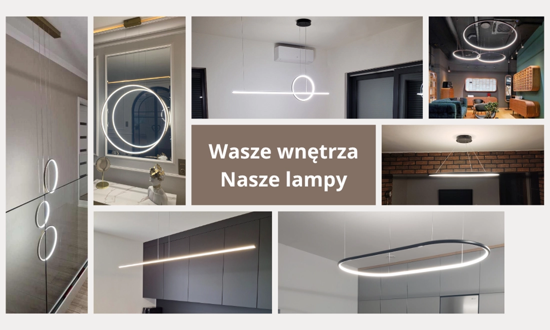 Jak wyglądają nowoczesne lampy LED w prawdziwych wnętrzach? Inspiracje z realizacji klientów LEDesign
