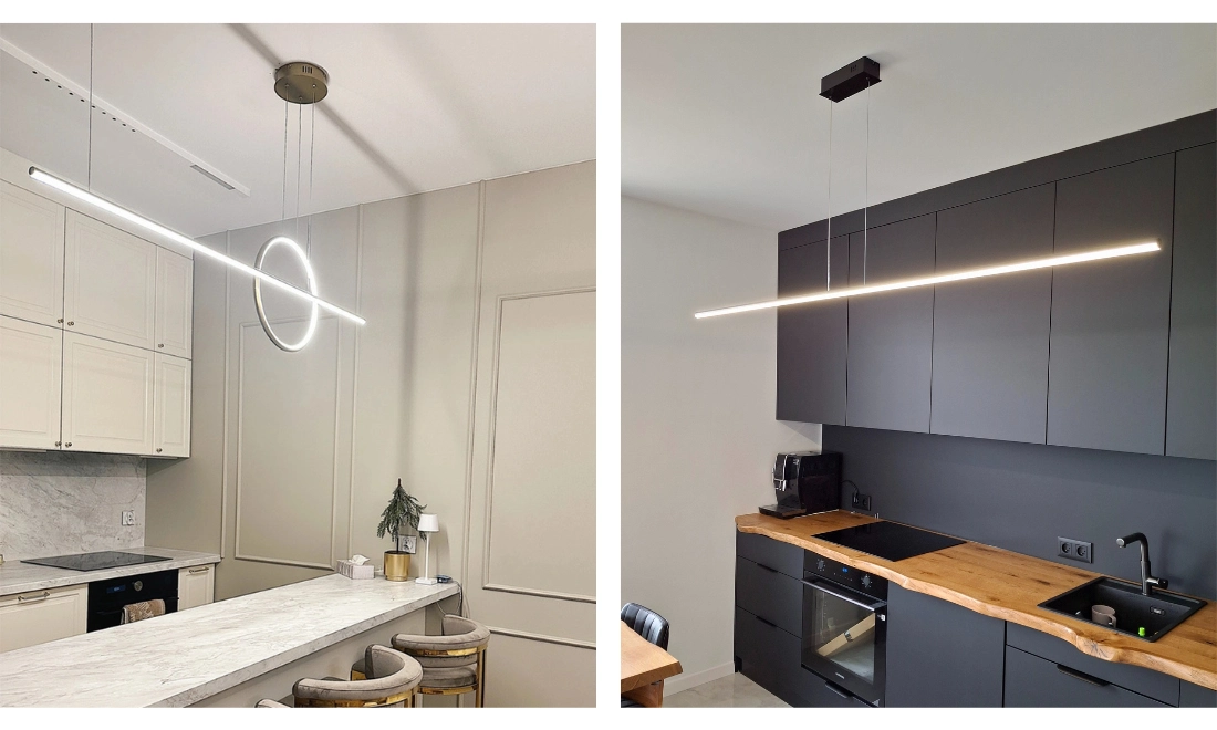 Jaka lampa LED nad wyspę kuchenną? Inspiracje i aranżacje LEDesign