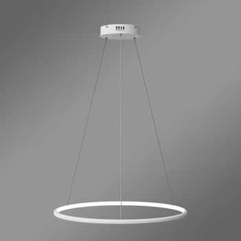 Nowoczesna lampa wisząca Led Orbit No.1 60 cm biała smart barwa ciepła 3K LEDesign