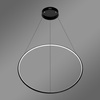 Nowoczesna lampa wisząca Led Orbit No.1 100 cm czarna barwa ciepła 3K LEDesign