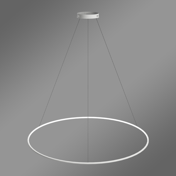 Nowoczesna lampa wisząca Led Orbit No.1 150 cm biała smart barwa ciepła 3K LEDesign