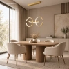 Nowoczesna lampa wisząca Led Celestial No.3 cm złota z pilotem 3000K–6000K LEDesign