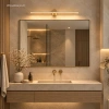 Kinkiet LED Line No.2 80 cm złoty 3000K LEDesign