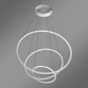 Nowoczesna lampa wisząca Led Orbit No.3 80cm biała smart barwa ciepła 3K LEDesign