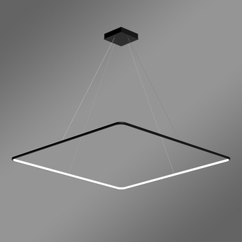 Lampa wisząca Led Quadrum No.1 120 cm czarna barwa neutralna 4K LEDesign