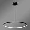 Nowoczesna lampa wisząca Led Orbit No.1 80 cm czarna barwa ciepła 3K LEDesign