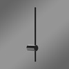 Kinkiet LED Line 60 cm czarny 3000K z pilotem lampa ścienna LEDesign