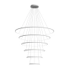 Nowoczesna lampa wisząca Led Orbit No.6 150cm biała barwa ciepła 3K LEDesign