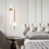 Nowoczesna lampa wisząca LED Led Solis A1 złota 3000K