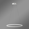 Nowoczesna lampa wisząca Led Orbit No.1 60 cm biała smart barwa neutralna 4K LEDesign
