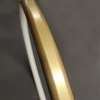 Nowoczesna lampa wisząca Led Orbit S No.4 120cm złota sterowana pilotem barwa neutralna 4K LEDesign