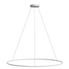 Nowoczesna lampa wisząca Led Orbit No.1 150 cm biała smart barwa ciepła 3K LEDesign