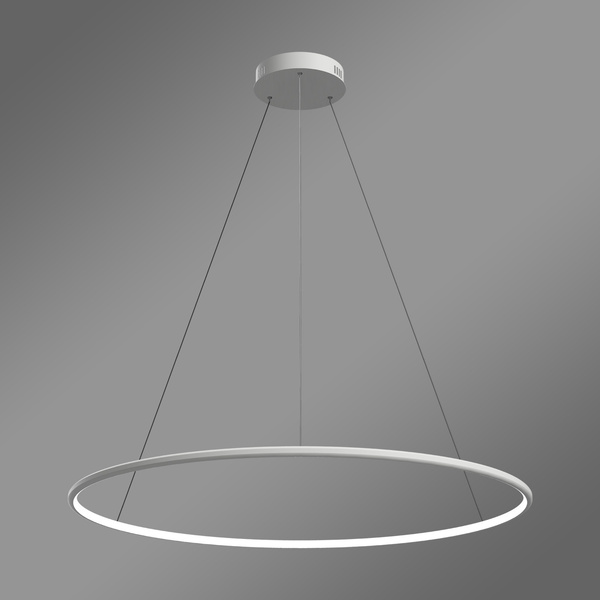 Nowoczesna lampa wisząca Led Orbit No.1 100 cm biała smart barwa neutralna 4K LEDesign