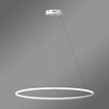 Nowoczesna lampa wisząca Led Orbit No.1 80 cm biała ściemnialna triak barwa neutralna 4K LEDesign