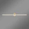 Kinkiet LED Line No.2 80 cm złoty 4000K LEDesign