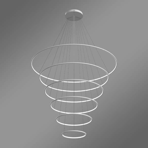 Nowoczesna lampa wisząca Led Orbit No.6 150cm biała barwa ciepła 3K LEDesign