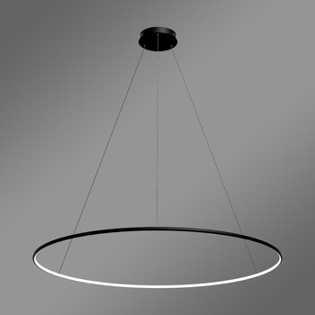 Nowoczesna lampa wisząca Led Orbit No.1 150 cm czarna smart barwa neutralna 4K LEDesign