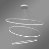 Nowoczesna lampa wisząca Led Orbit No.3 120cm biała barwa ciepła 3K LEDesign