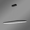 Nowoczesna lampa wisząca Led Ellipse No.1 120 cm czarna 3K LEDesign