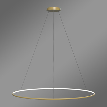 Nowoczesna Lampa wisząca Led Orbit No.1 150 cm złota ściemnialna triak barwa ciepła 3K LEDesign