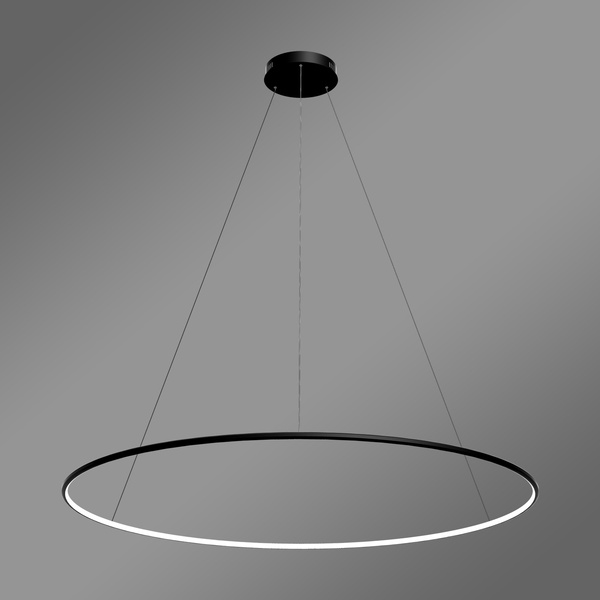 Nowoczesna lampa wisząca Led Orbit No.1 150 cm czarna ściemnialna triak barwa neutralna 4K LEDesign