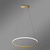 Nowoczesna lampa wisząca Led Orbit No.1 60 cm złota barwa neutralna 4K LEDesign