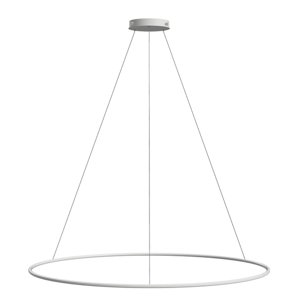 Nowoczesna lampa wisząca Led Orbit No.1 150 cm biała ściemnialna triak barwa neutralna 4K  LEDesign