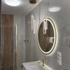 Nowoczesna lampa wisząca Led Ellipse No.2 złota 3000K LEDesign
