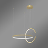 Nowoczesna lampa wisząca Led Celestial No.2 złota z pilotem 4000K LEDesign