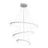 Nowoczesna lampa wisząca Led Orbit No.3 80cm biała smart barwa ciepła 3K LEDesign