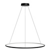 Nowoczesna lampa wisząca Led Orbit No.1 100 cm czarna barwa ciepła 3K LEDesign