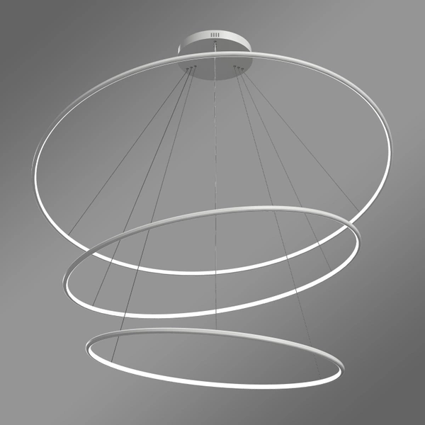 Nowoczesna lampa wisząca Led Orbit No.3 150cm biała barwa ciepla 3K LEDesign