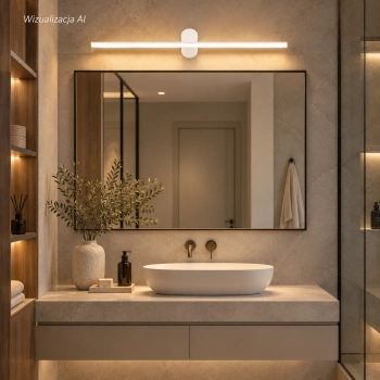 Kinkiet LED Line No.2 80 cm biały 3000K LEDesign