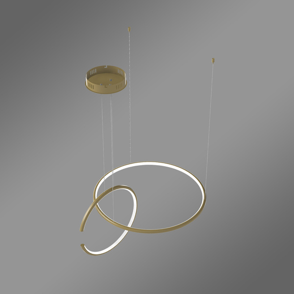 Nowoczesna lampa wisząca Led Celestial No.2 złota 3000K LEDesign