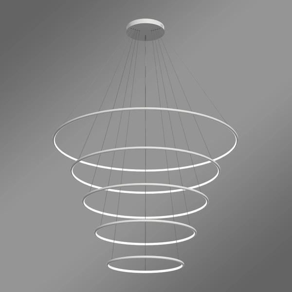 Nowoczesna lampa wisząca Led Orbit No.5 150cm biała barwa neutralna 4K LEDesign