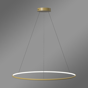 Nowoczesna lampa wisząca Led Orbit No.1 100 cm złota barwa ciepła 3K LEDesign