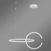 Nowoczesna lampa wisząca Led Celestial No.2 biała z pilotem 3000K LEDesign