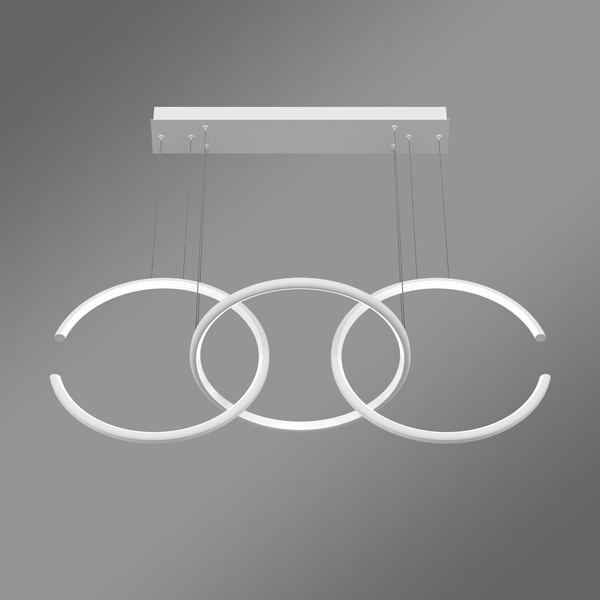 Nowoczesna lampa wisząca Led Celestial No.3 cm biała z pilotem 4000K LEDesign