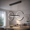 Nowoczesna lampa wisząca Led Celestial No.3 cm czarna 4000K LEDesign