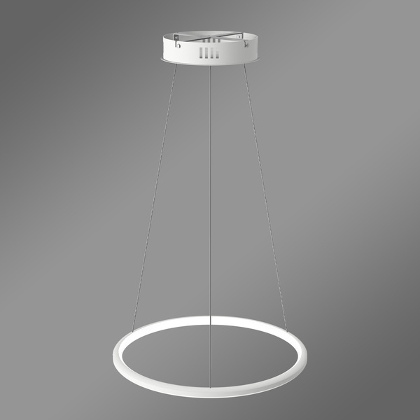 Nowoczesna lampa wisząca Led Orbit No.1 40 cm biała ściemnialna triak barwa ciepła 3K LEDesign
