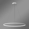 Nowoczesna lampa wisząca Led Orbit No.1 80 cm biała ściemnialna triak barwa ciepła 3K LEDesign