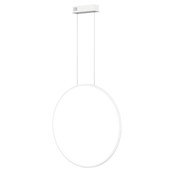 Nowoczesna lampa wisząca Led Moon 60 cm biała barwa ciepła 3K LEDesign