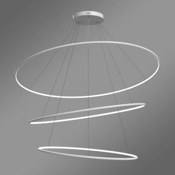 Noowczesna lampa wisząca Led Orbit No.3 150cm biała ściemnialna triak barwa neutralna 4K LEDesign