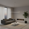 Nowoczesna lampa wisząca Led Orbit No.1 150 cm biała barwa ciepła 3K LEDesign