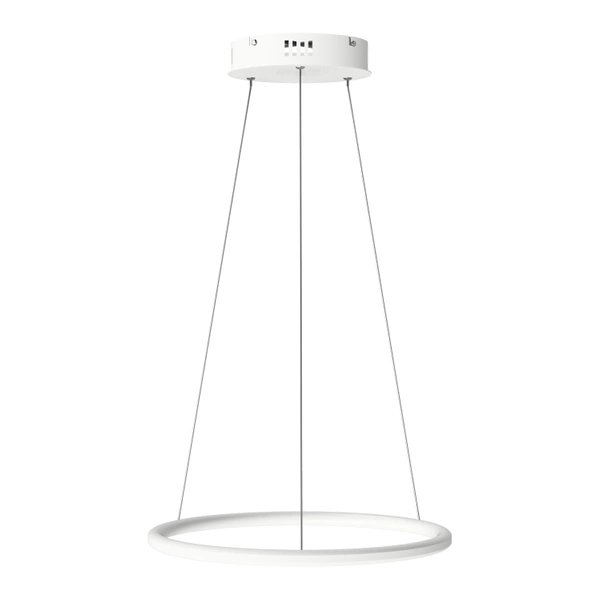 Nowoczesna lampa wisząca Led Orbit 40 No.1 cm biała smart barwa neutralna 4K LEDesign