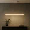 Nowoczesna lampa wisząca Led LINE 100 cm biała barwa neutralna 4K LEDesign