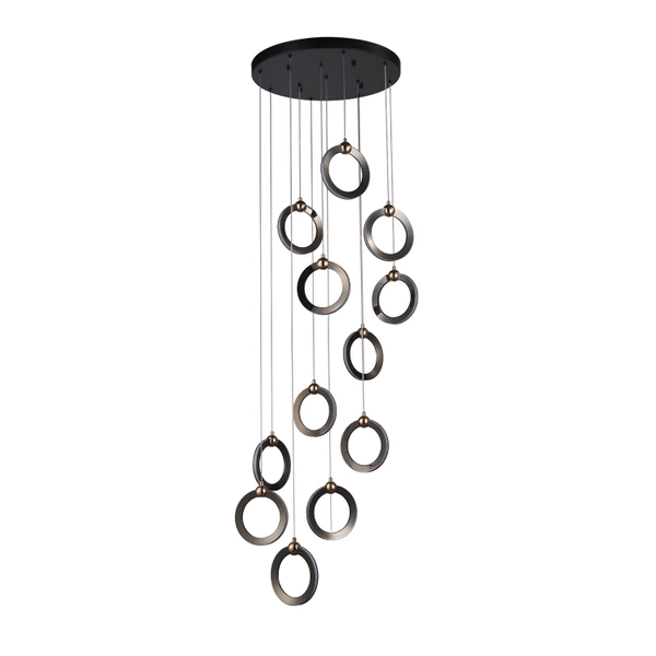 Nowoczesna lampa wisząca Led Lunar Ring No.12